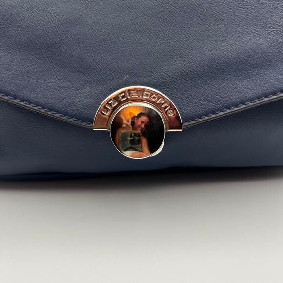 Navy blue shoulder bag - Liz Claiborne - Picture 3 of 4